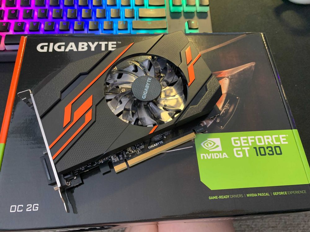 Gigabyte gt 1030 oc hot sale